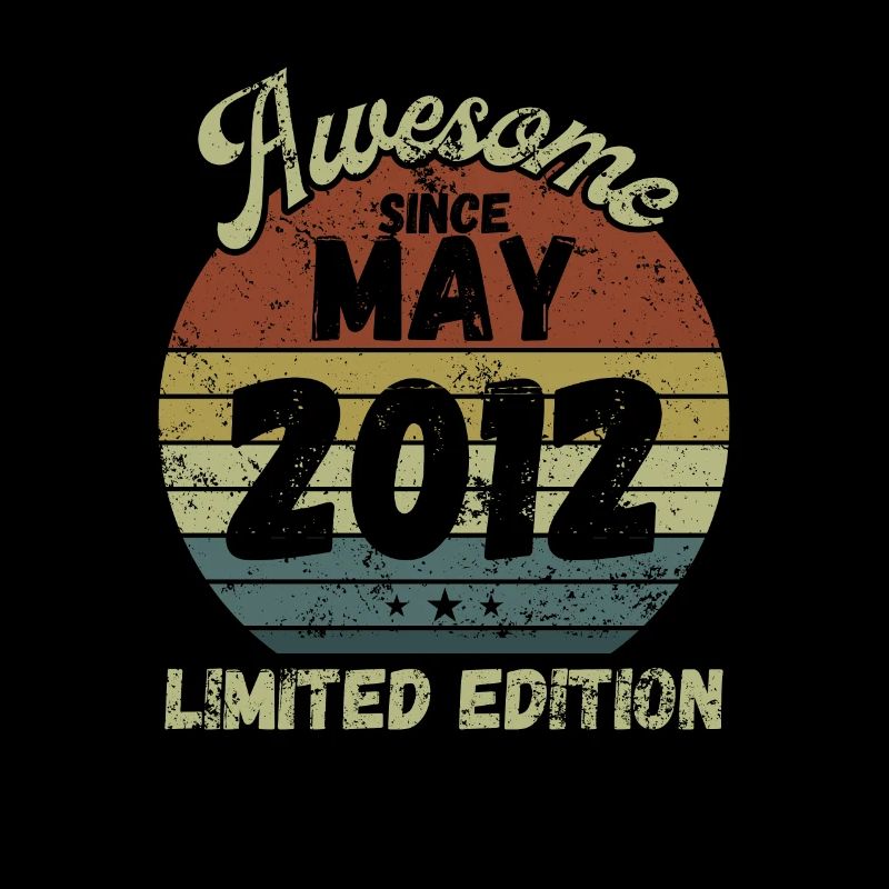 Awesome since May 2012 - Geburtstag
