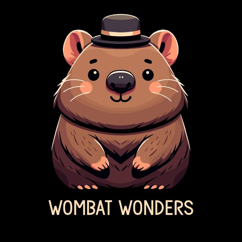 Feeling Wombat-Tastic Heute - Lustiger Wombat