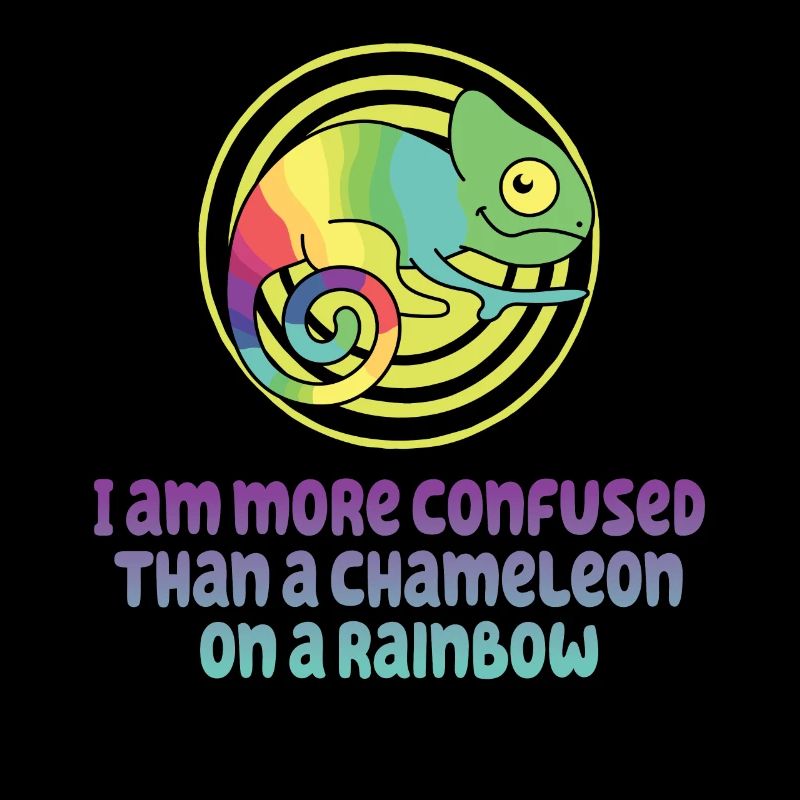 Ich Bin Verwirrter Als Ein Chamäleon