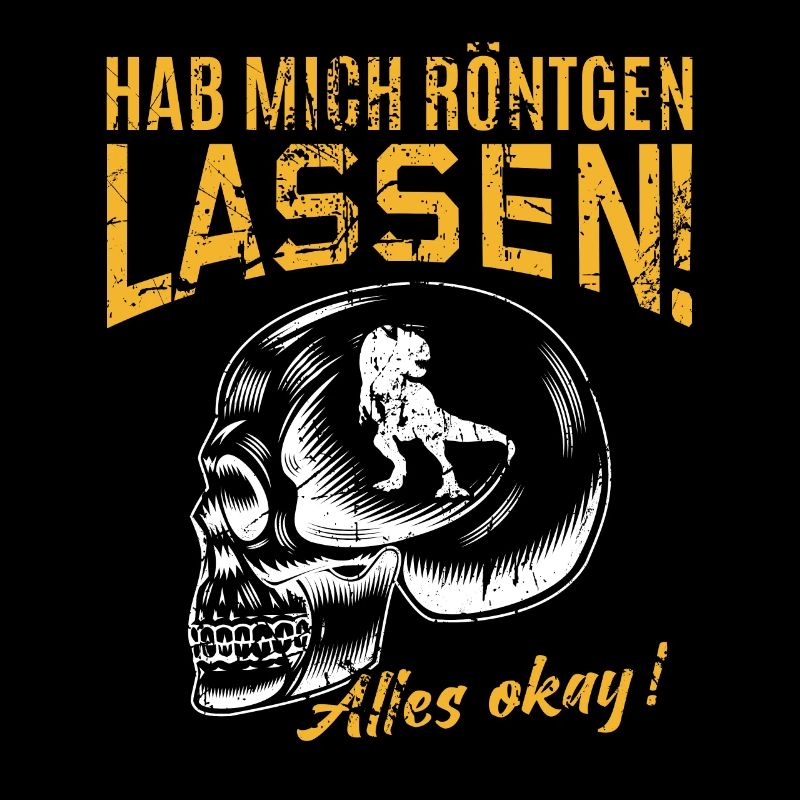 Röntgen Black humor and macabre style