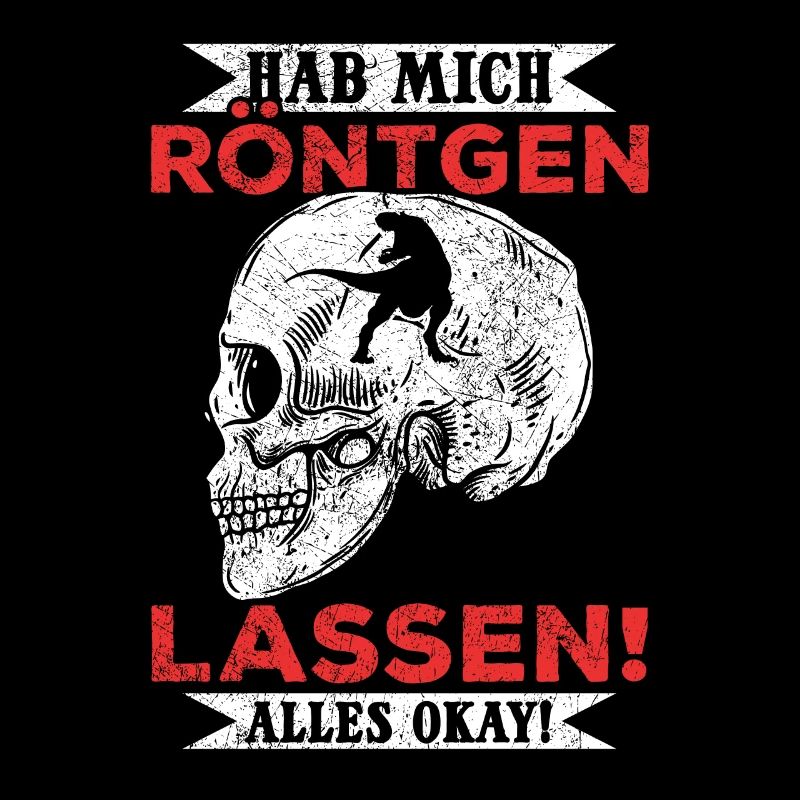 Röntgen Black humor and macabre style