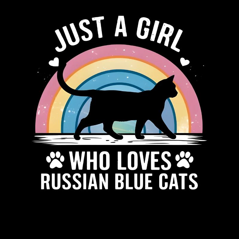 Katze Russisch Blau Geschenk