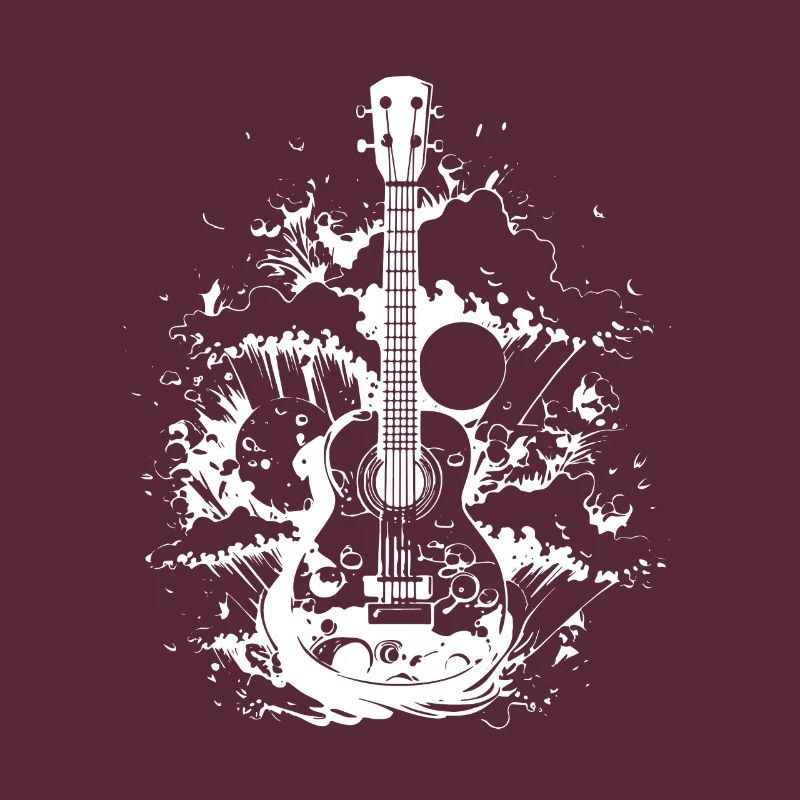 Ukulele Drawing