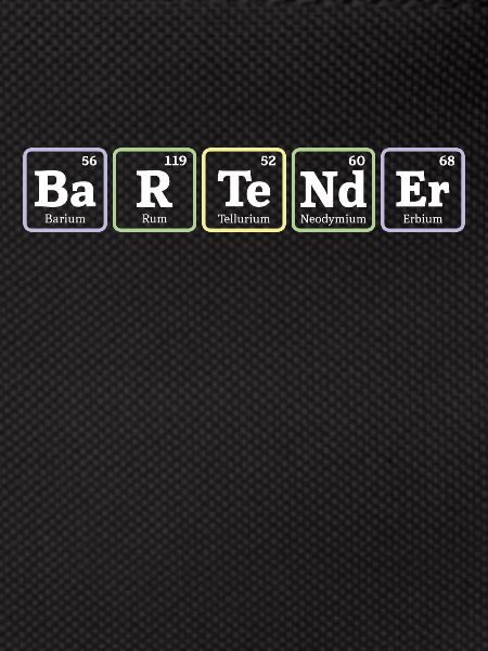 Bartender Mixologist Elements
