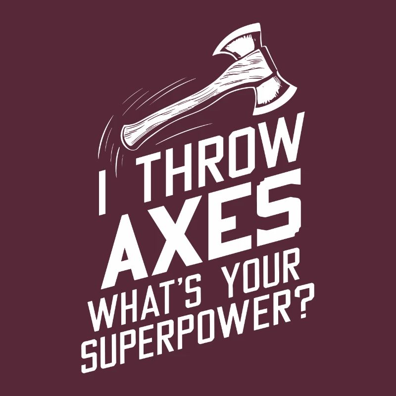Masters of axe throwing for precise target practice