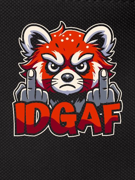 Red Panda Idgaf