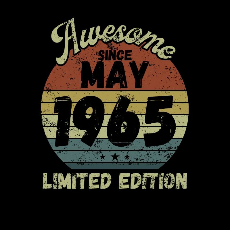 Awesome since May 1965 - Geburtstag