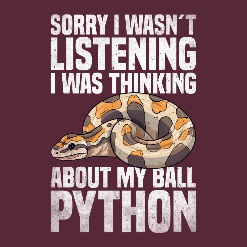 Boule de banane Python Herpétologiste Boule de corail