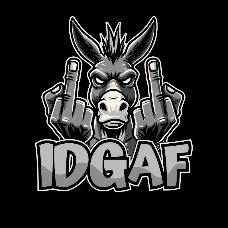 Muli Donkey Idgaf