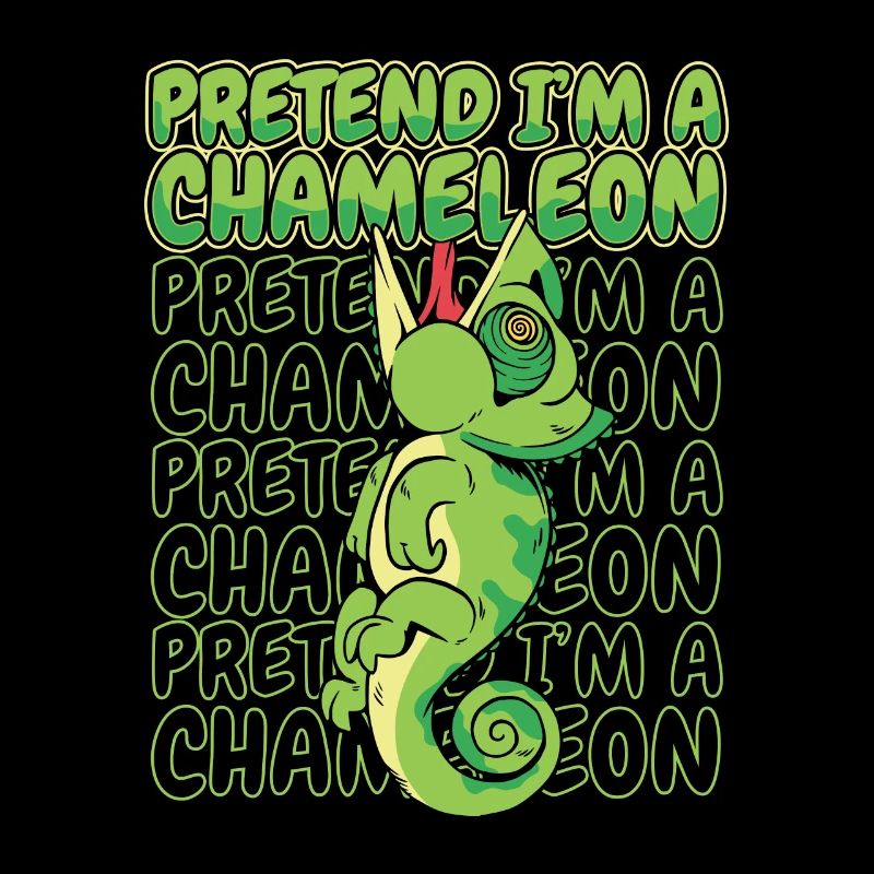 Pretend I'm A Chameleon Veiled Panther Lover