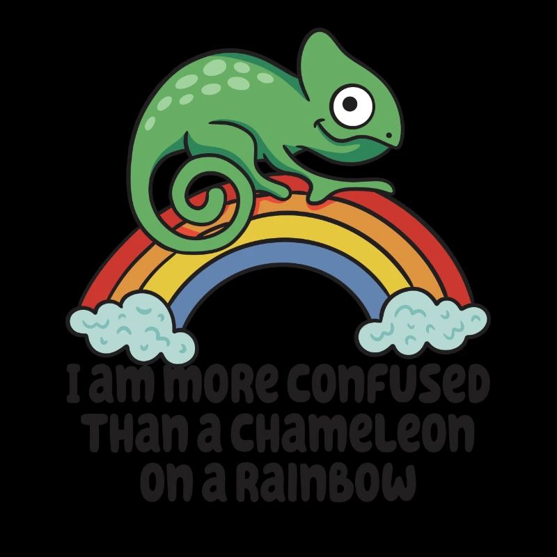 Je suis plus confus qu’un caméléon