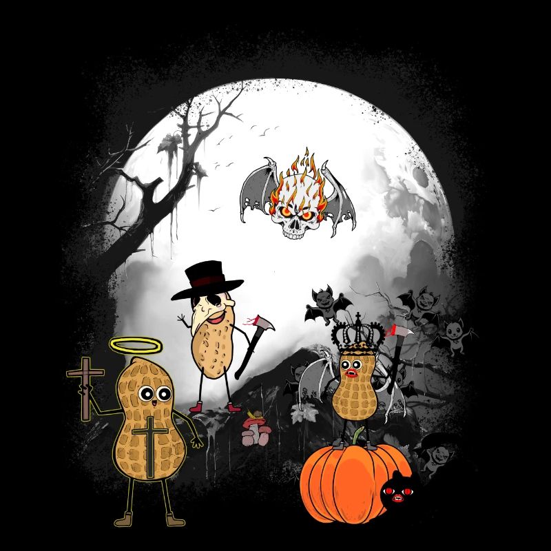 Peanuts Peanut Halloween Midnight
