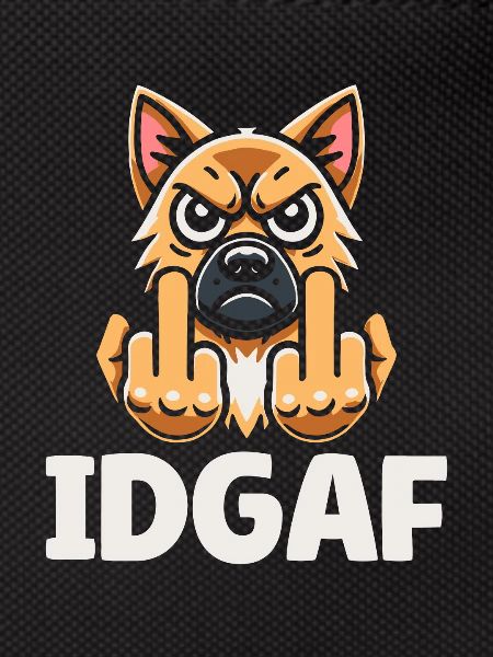 German Shepherd Idgaf