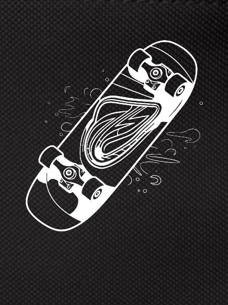 Skateboard Drawing