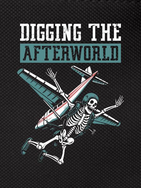 Parachutist Skydiving Skeleton