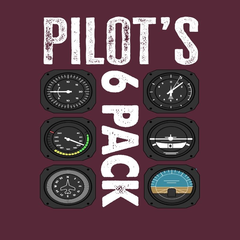 Pilots 6 Pack Funny Pilot