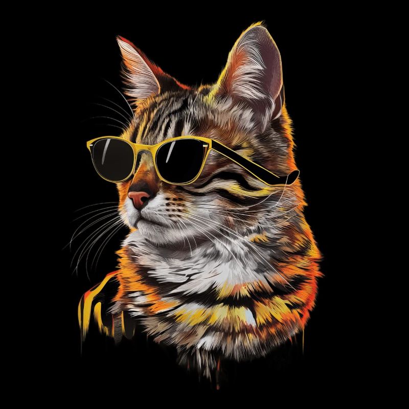 American Bobtail Sonnenbrille Geschenk