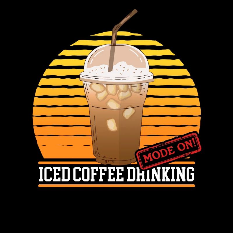 Eiskaffee Iced Coffee Kaffeeliebhaber Geschenk