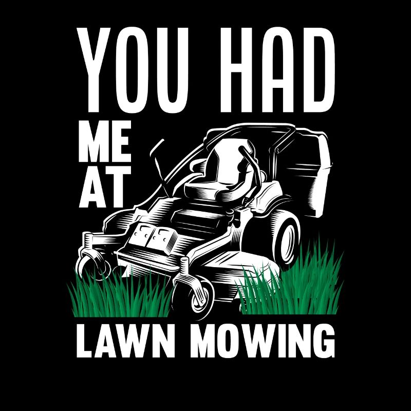 Landscaper Lawn Mowing Hobby
