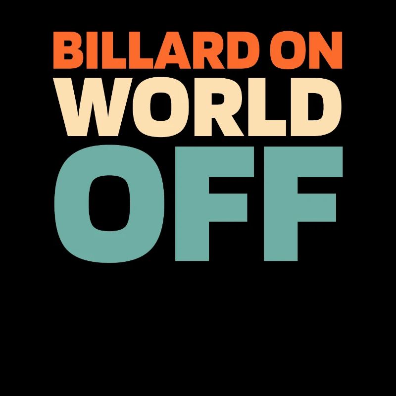 Billard Billard On World Off