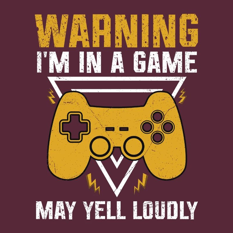 Play Controller Gaming "Je suis dans un jeu,