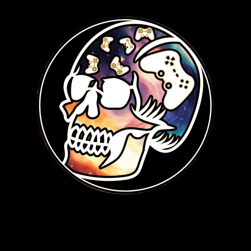 Play Controller Gaming Skull Controller