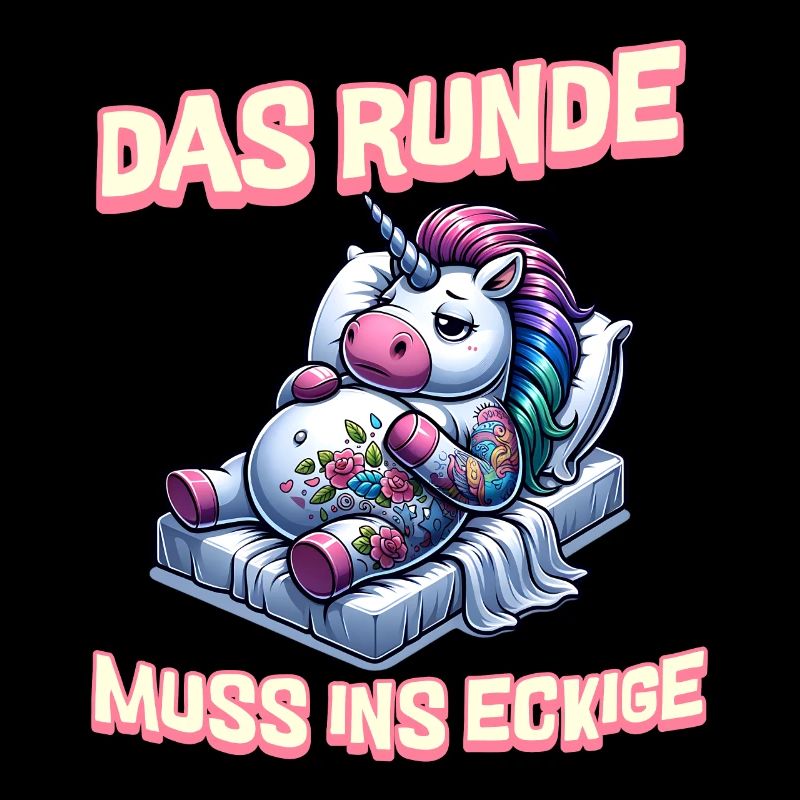 Bin Müde somit muss das runde ins Eckige Schlafen
