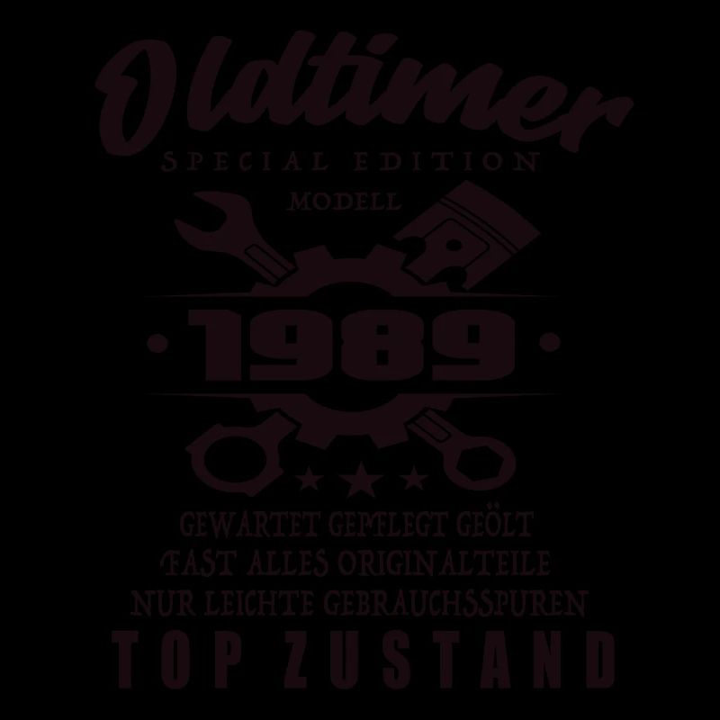 Oldtimer Édition Spéciale Modèle 1989 Anniversaire