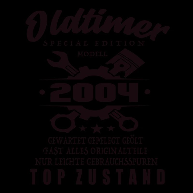 Oldtimer Special Edition Modell 2004 Geburtstag