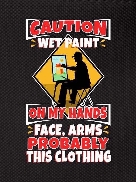 Wet paint