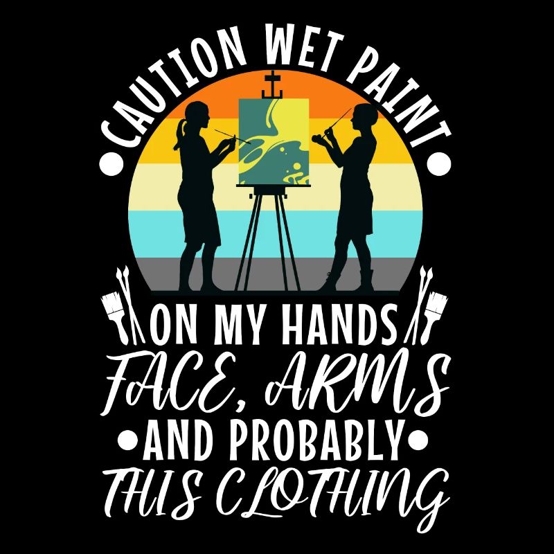 Wet paint