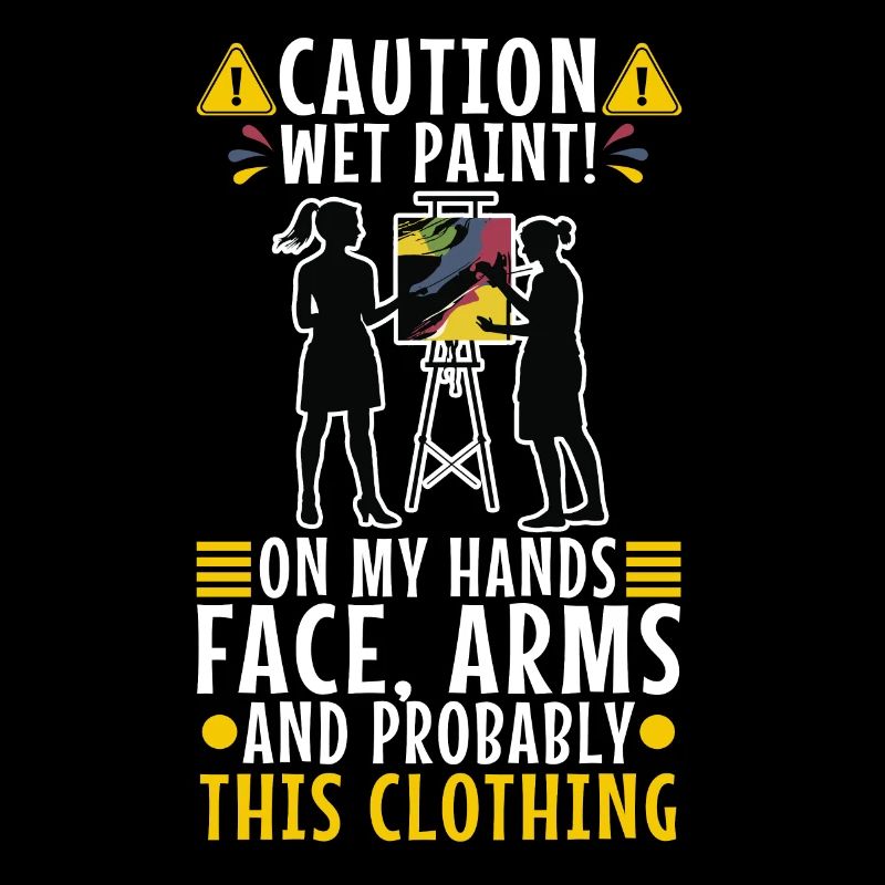 Wet paint