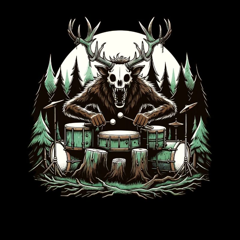 Drummer Wendigo Drum Player