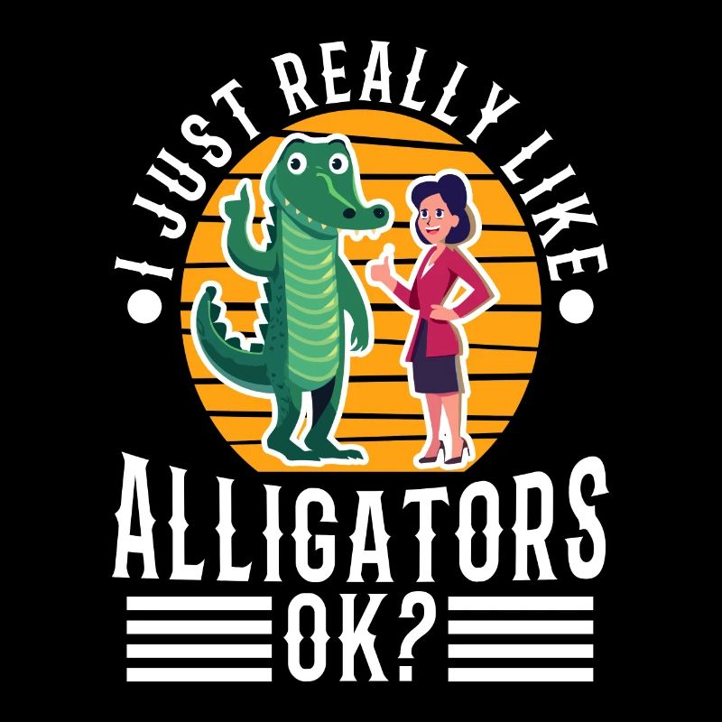 J’aime vraiment les alligators