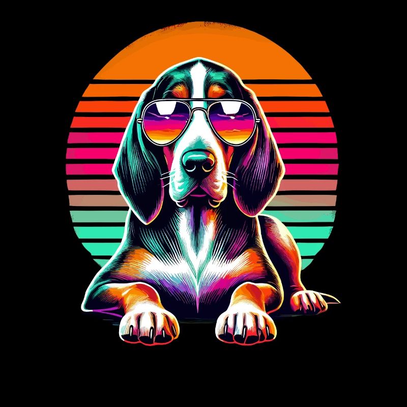 Retro Sunset Sonnenbrille Schweizer Windhund