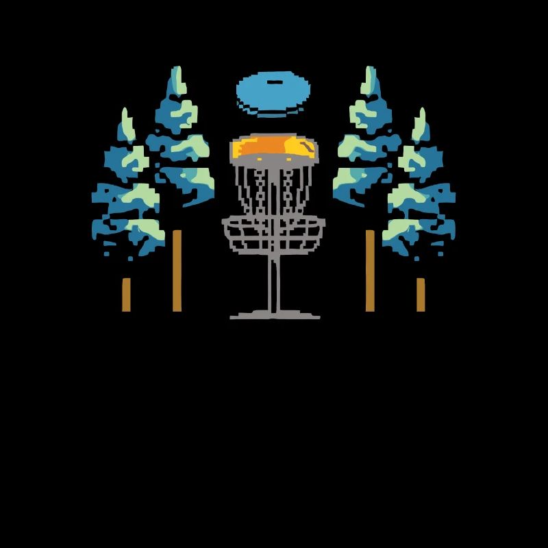 Frisbee Golf Disc Golf 8 Bit