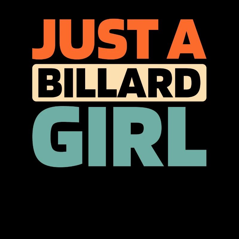 Billard, juste une fille de billard