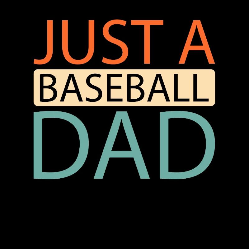 Baseball Juste un papa de baseball