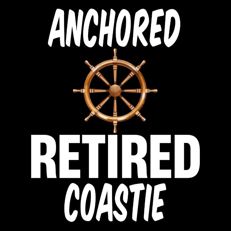 Anchored Retired Coastie Coast Guard Armed Force