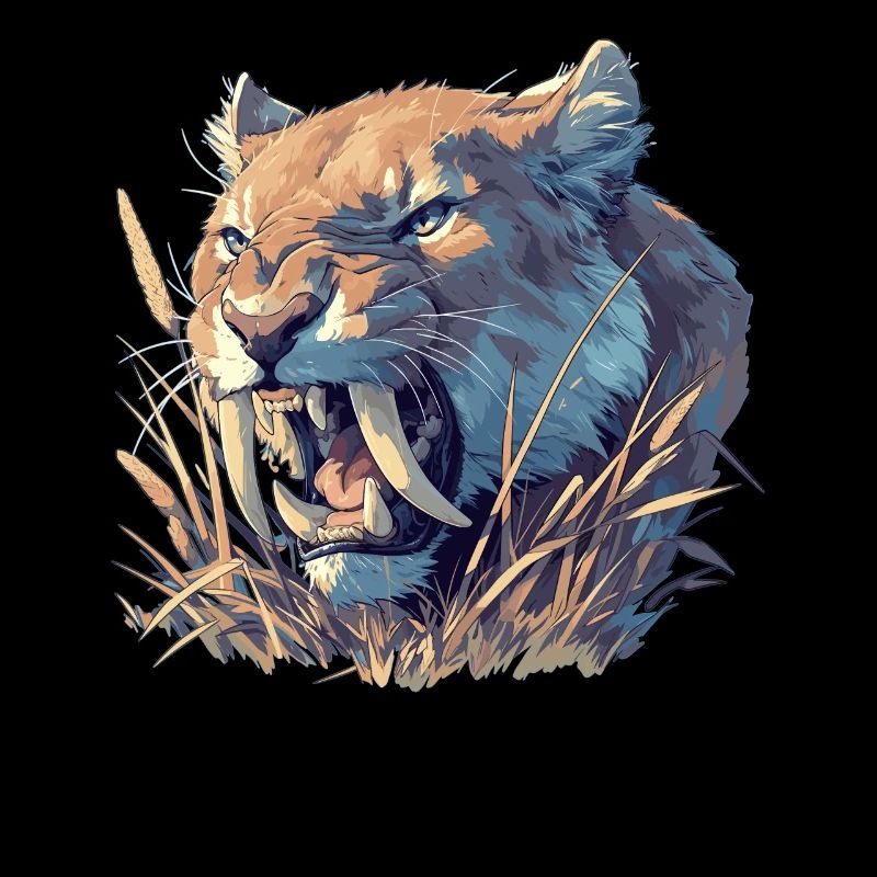 Saber-Toothed Tiger Sabertooth Tiger