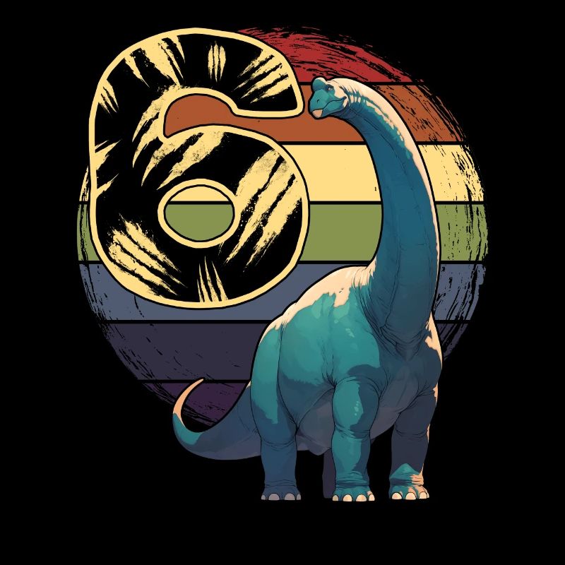 Brachiosaure 6 ans 6e anniversaire
