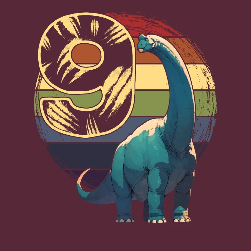 Brachiosaurus 9 ans 9e anniversaire