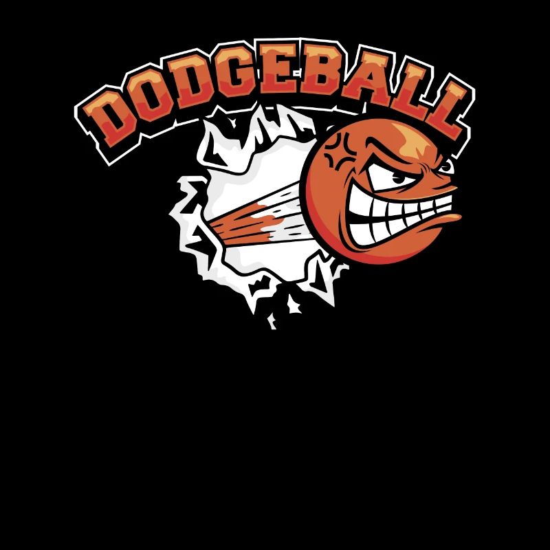 Dodgeball Game Prisonball Team Player Dodgeball