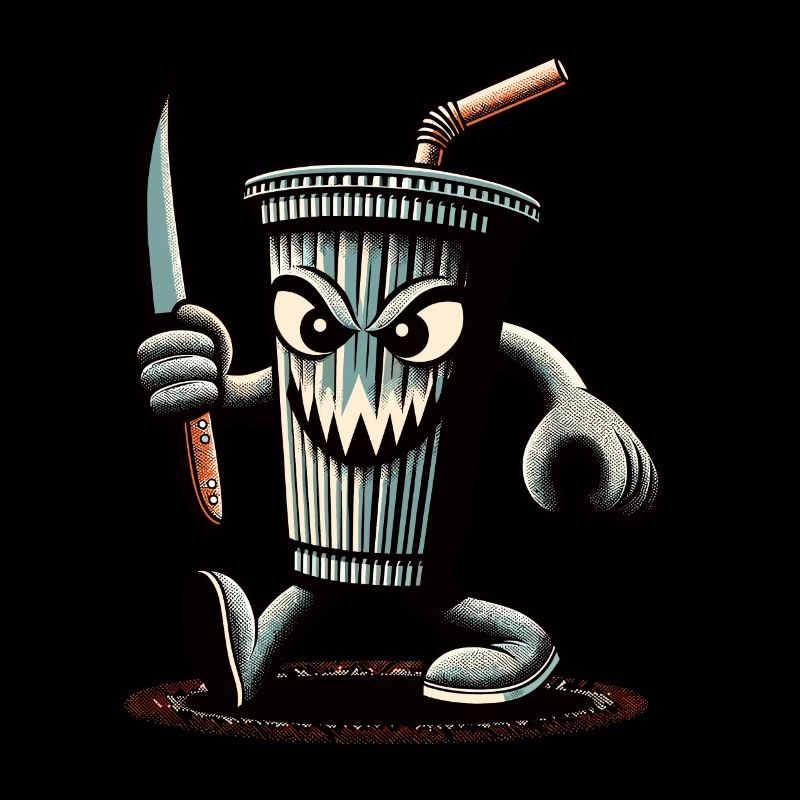 Scary Psycho Drinking Cup Boissons