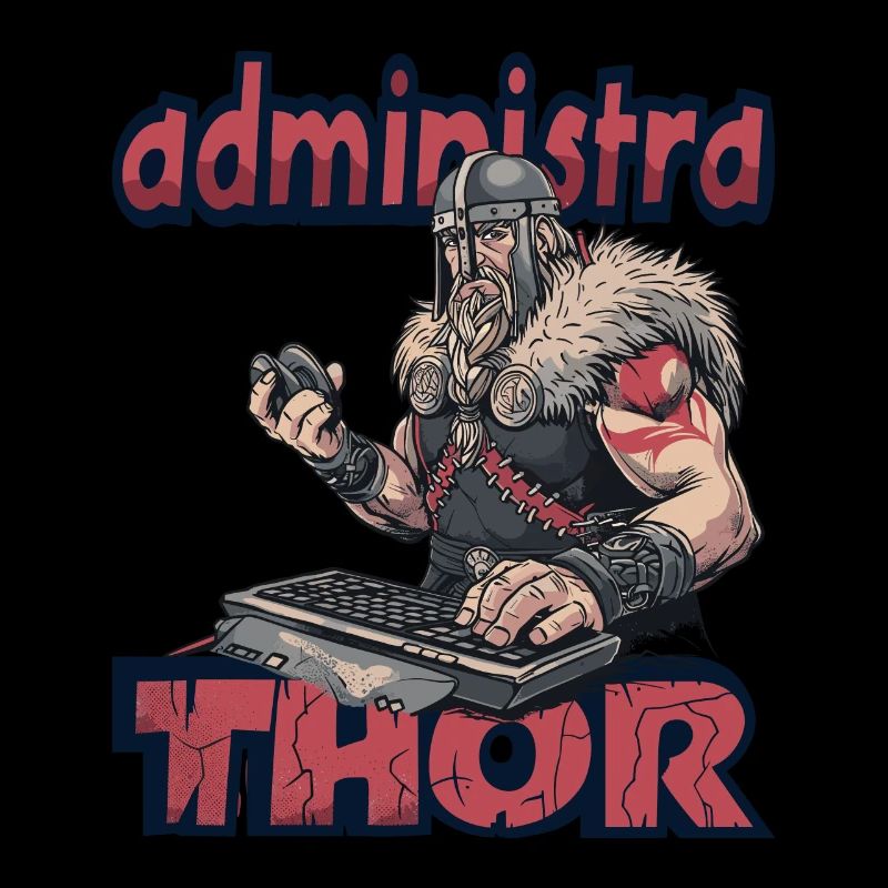 Viking Databaseadministra-thor Nerdy