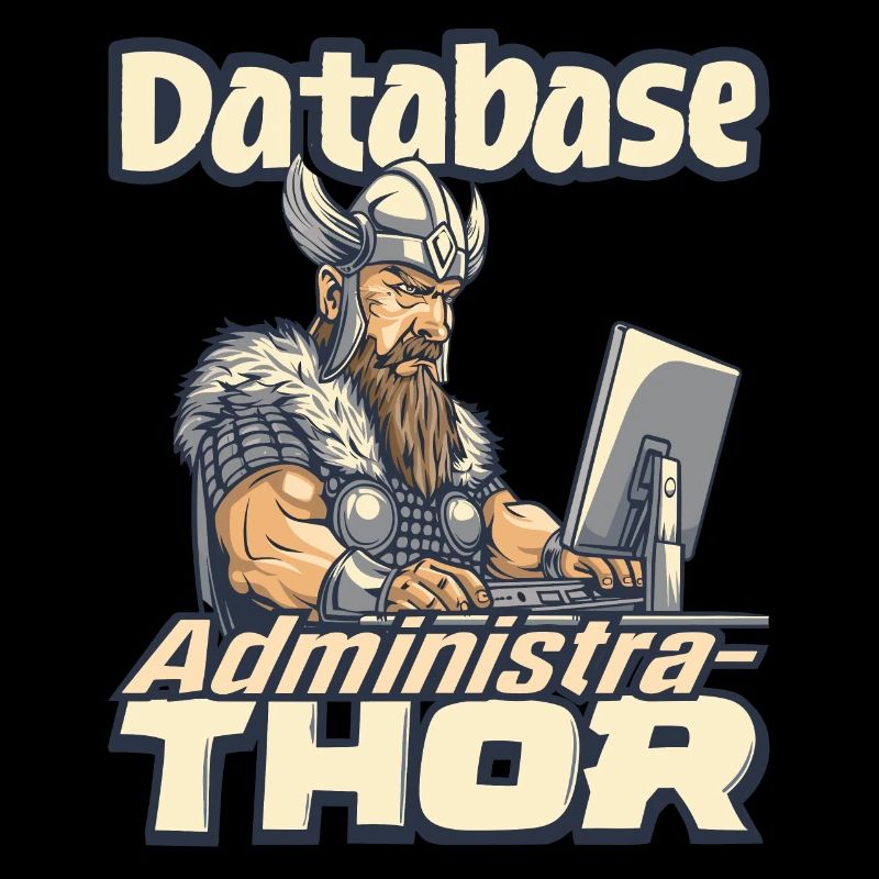 Viking Databaseadministra-thor Nerdy