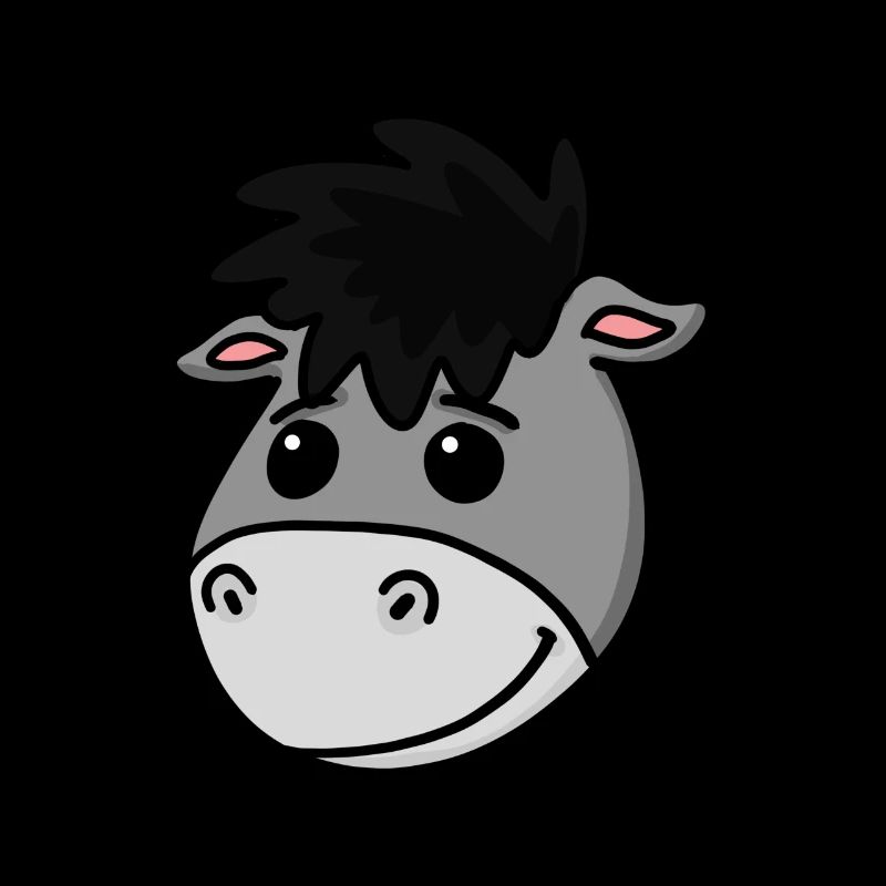 Tête d’âne Tête d’animal Tête d’âne