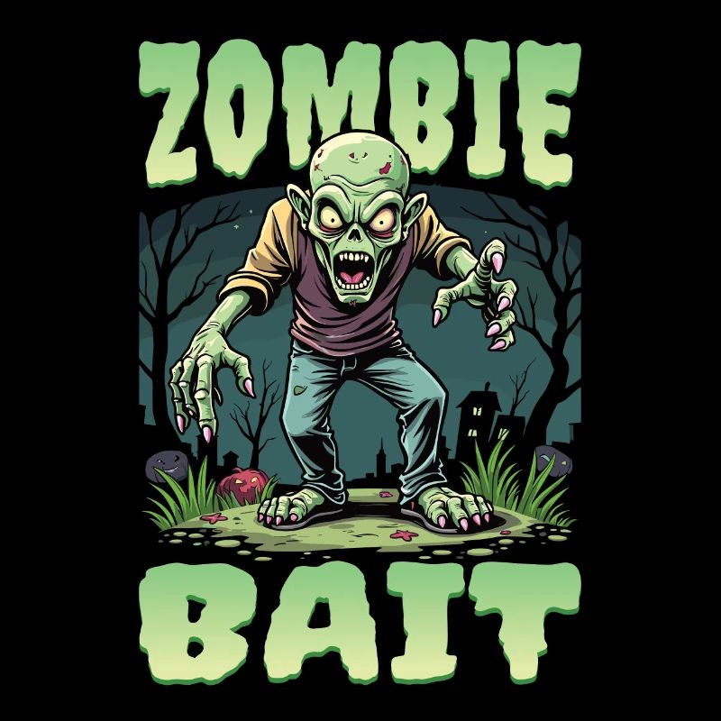 Conception de zombie d’Halloween