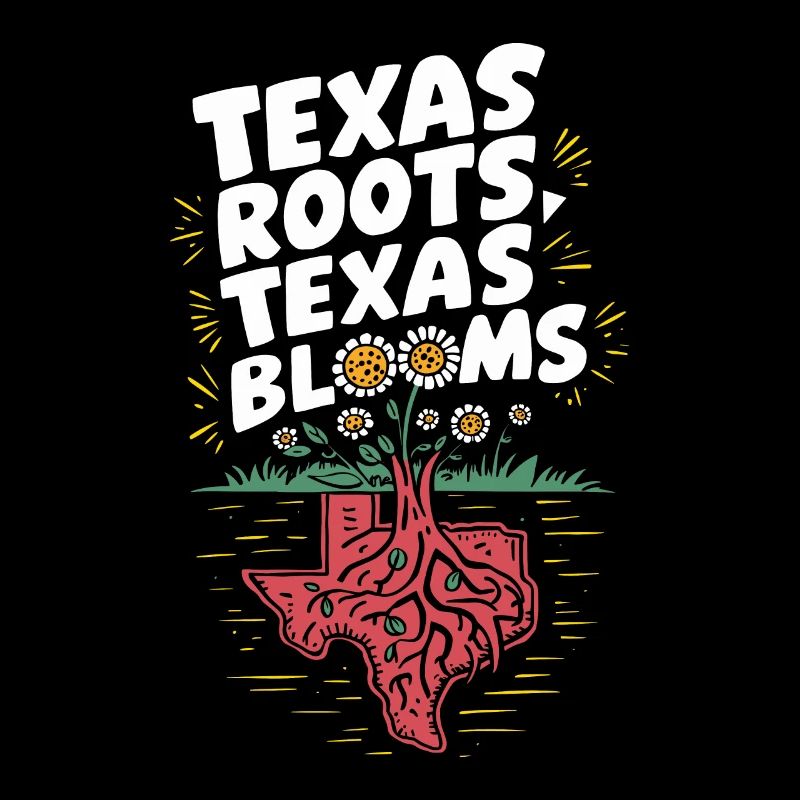 Texas Fleurs sauvages Saison Champs Fleurs Texas