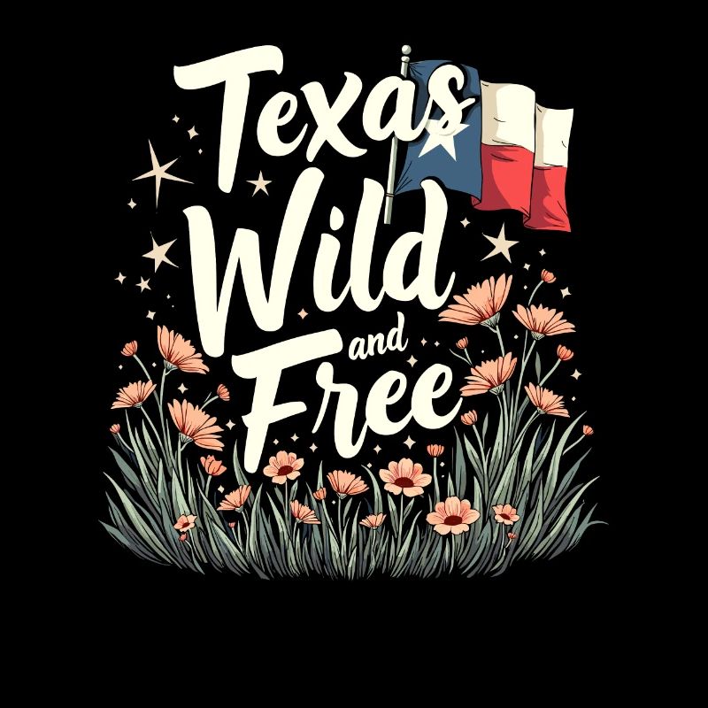 Texas Fleurs sauvages Saison Champs Fleurs Texas